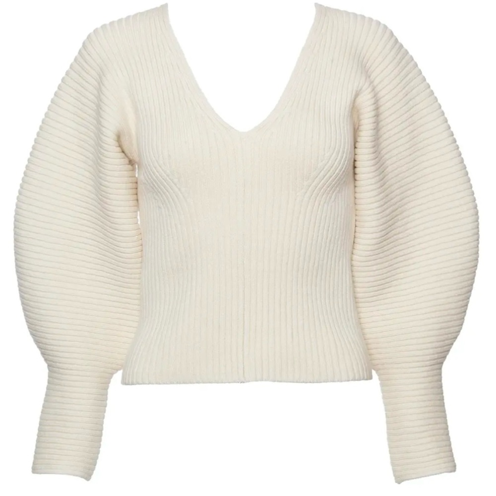 Mara Hoffman cream sweater NWOT